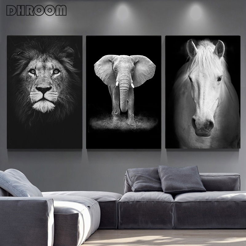 Canvas Painting Animal Wall Art Canvas Painting Animal Wall Art