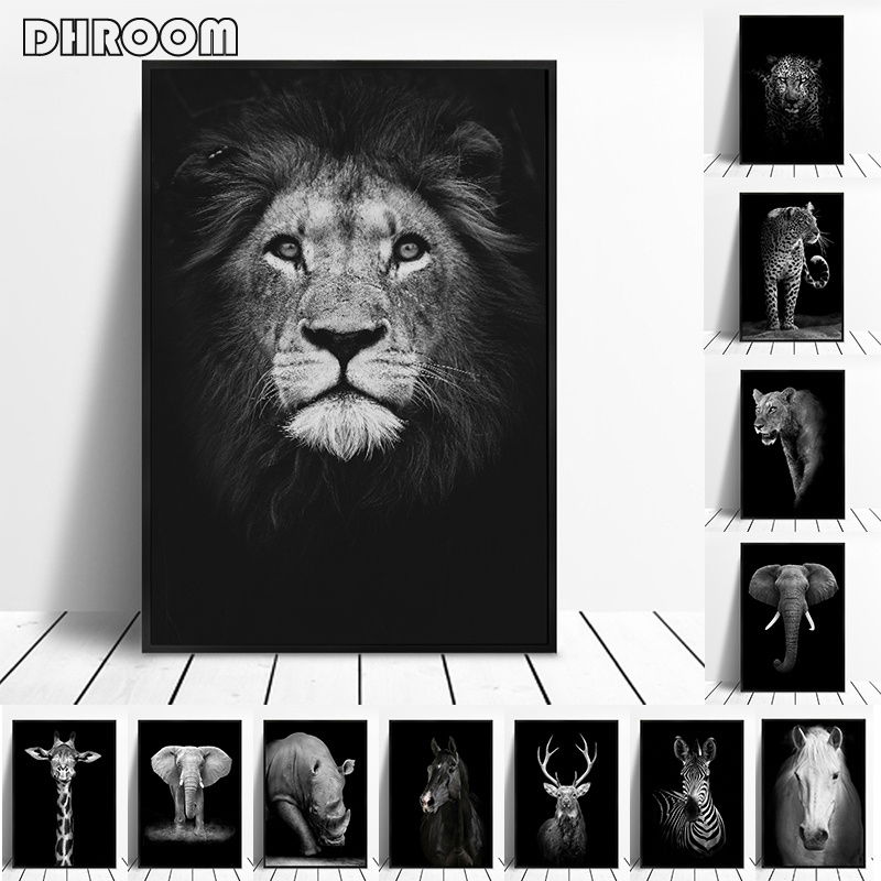 Canvas Painting Animal Wall Art Canvas Painting Animal Wall Art