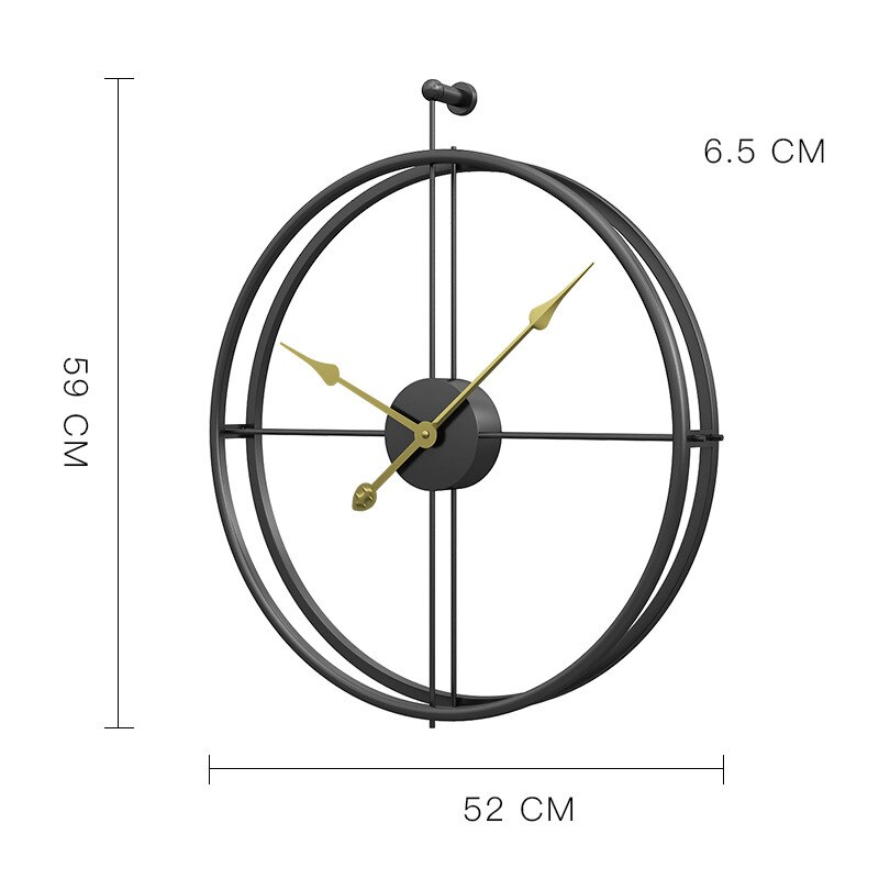 Large Silent Wall Clock European Style Large Silent Wall Clock European Style