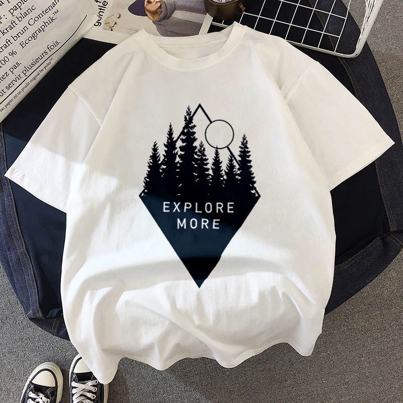 New Year gift 2020 T-shirt Dark forest Print letter New Year gift 2020 T-shirt Dark forest Print letter