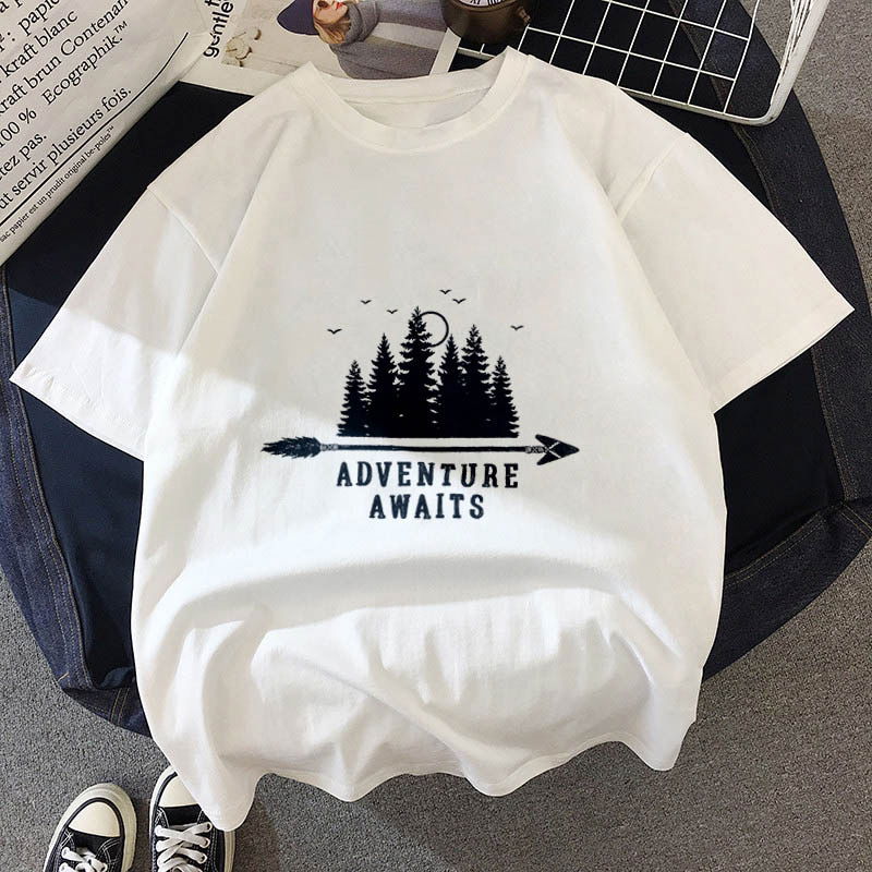 New Year gift 2020 T-shirt Dark forest Print letter New Year gift 2020 T-shirt Dark forest Print letter