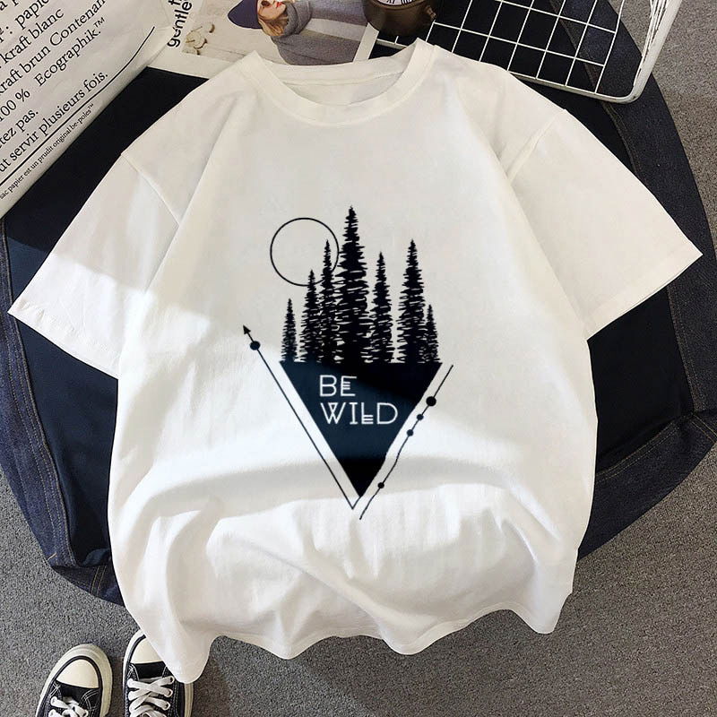 New Year gift 2020 T-shirt Dark forest Print letter New Year gift 2020 T-shirt Dark forest Print letter
