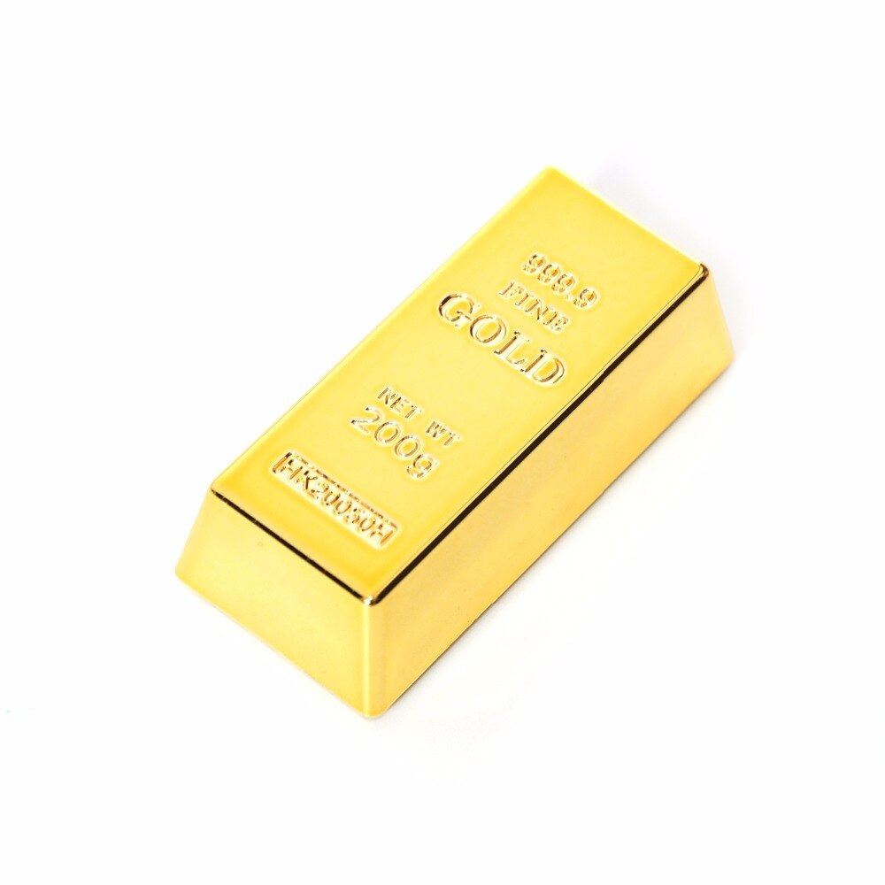 Gold Brick Shape Refrigerator Magnets 1pc Gold Brick Shape Refrigerator Magnets 1pc
