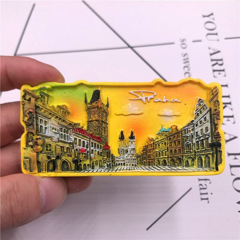 Handmade Fridge Magnet Travel Sticker Craft Handmade Fridge Magnet Travel Sticker Craft