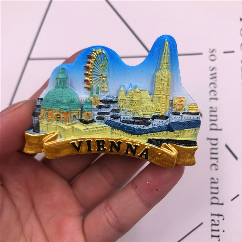 Handmade Fridge Magnet Travel Sticker Craft Handmade Fridge Magnet Travel Sticker Craft