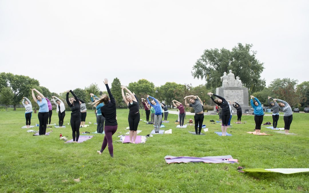 offeringtree event - yoga in the park