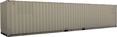 40 foot shipping container in Kansas beige color