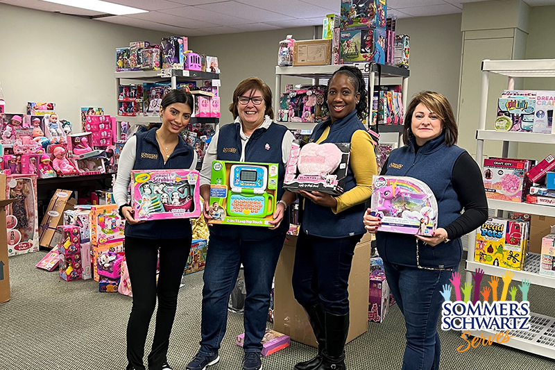 Sommers Schwartz Serves by Helping Make the Holidays Brighter for an Orchards Children’s Services Family 7 Orchards Gifts2
