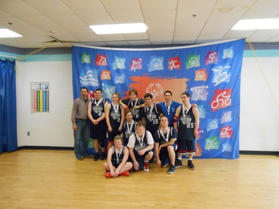 Special Olympics Basketball Team 2014