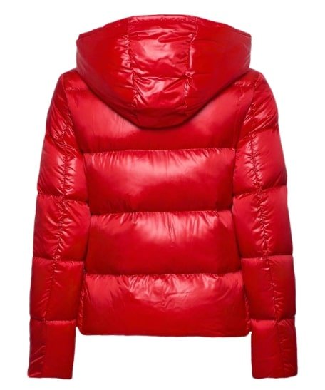 Men Red Puffer Jacket | Mens Red Puffer Jacket | The Genuine Leather