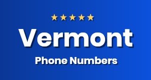 Get Vermont phone numbers today!