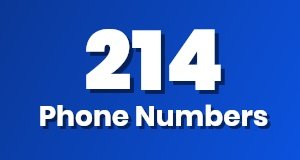 Get a 214 phone number today!