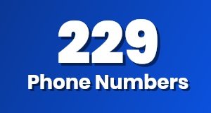 Get a 229 phone number today!