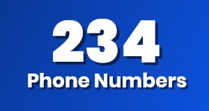 Get a 234 phone number today!