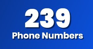 Get a 239 phone number today!