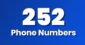 Get a 252 phone number today!