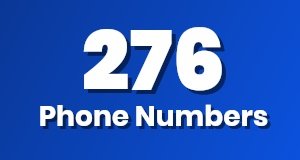 Get a 276 phone number today!