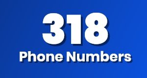 Get a 318 phone number today!