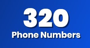 Get a 320 phone number today!