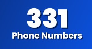 Get a 331 phone number today!