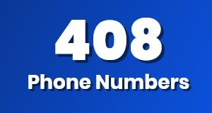 Get a 408 phone number today!