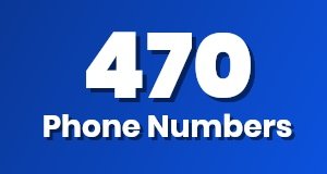 Get a 470 phone number today!