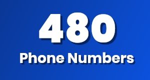 Get a 480 phone number today!