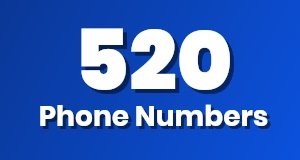 Get a 520 phone number today!
