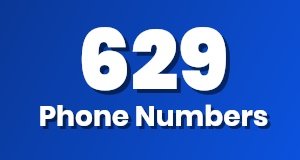 Get a 629 phone number today!