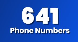 Get a 641 phone number today!