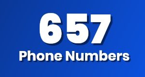 Get a 657 phone number today!