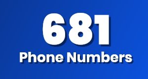 Get a 681 phone number today!