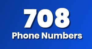 Get a 708 phone number today!