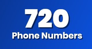 Get a 720 phone number today!