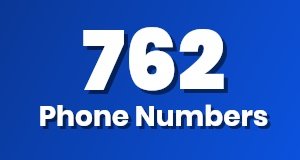 Get a 762 phone number today!