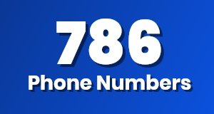 Get a 786 phone number today!