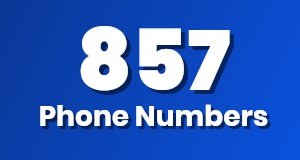 Get a 857 phone number today!