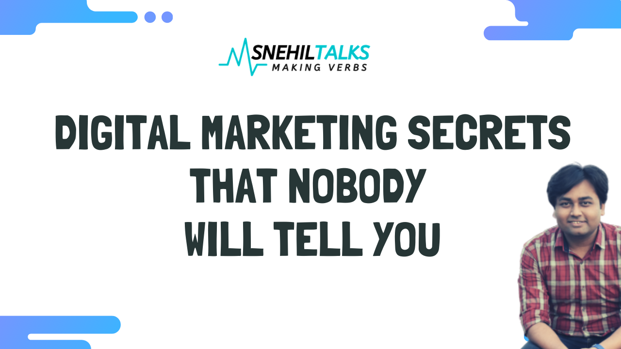 Digital marketing secrets.