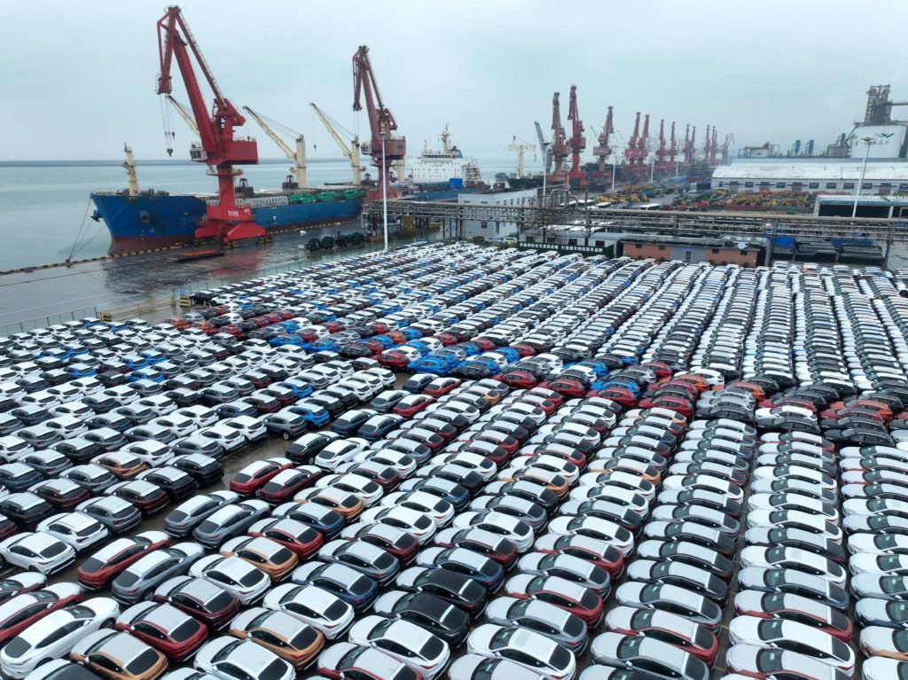 China comes just shy of Japan as the world's largest car exporter - CNBC