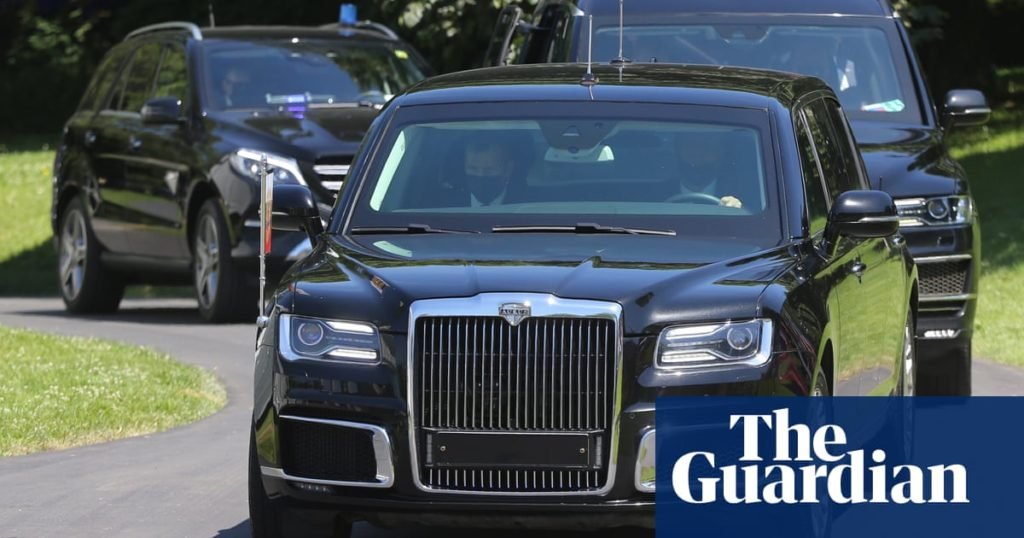 Kim Jong-un receives luxury car as gift from Vladimir Putin - The Guardian