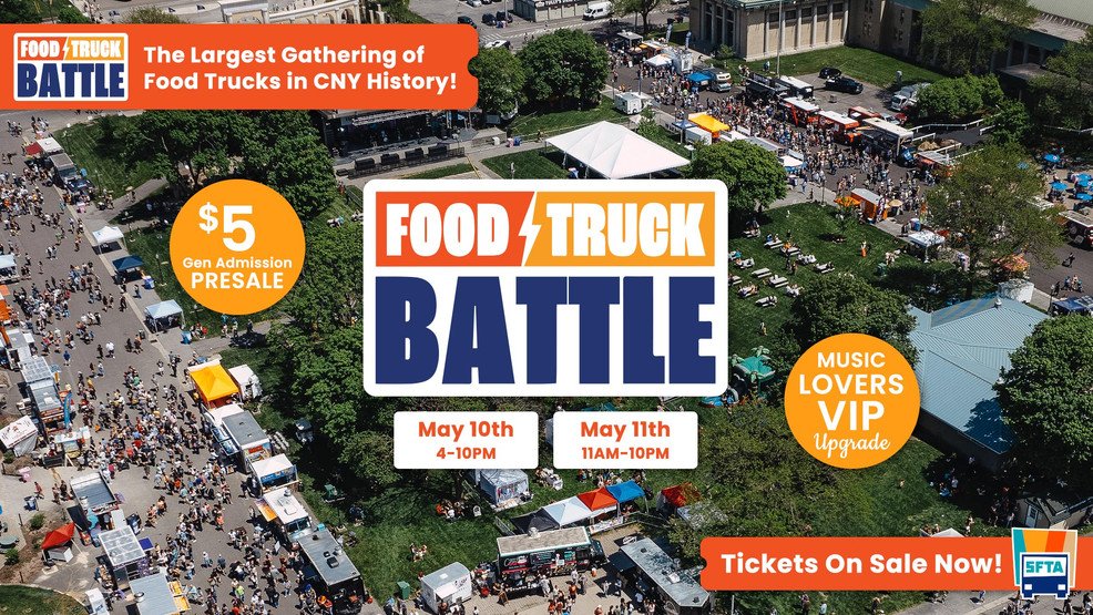 Syracuse's Food Truck Battle grows to two days this May with headliner The Maine - CNYcentral.com