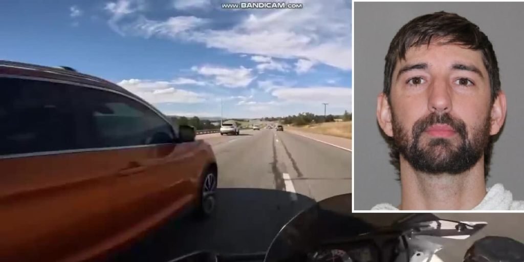 Texas man arrested after allegedly driving motorcycle from Colorado Springs to Denver in 20 minutes along I-25 - KKTV