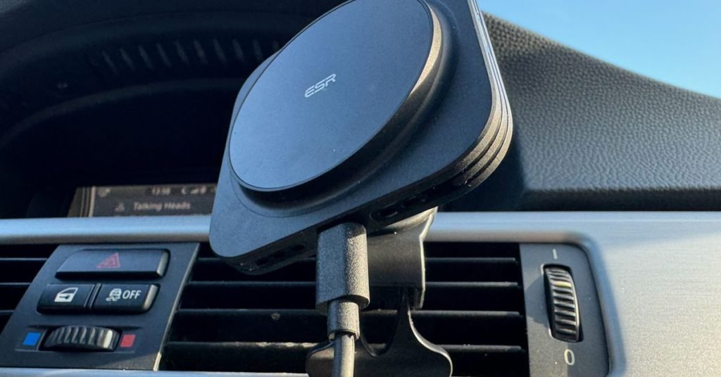 ESR Qi2 wireless car charger review: goodbye Mag$afe - The Verge