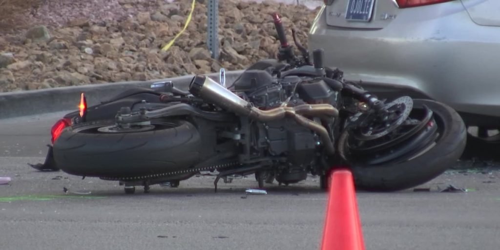 Motorcycle rider dies from injuries suffered in Henderson crash - Fox 5 Las Vegas