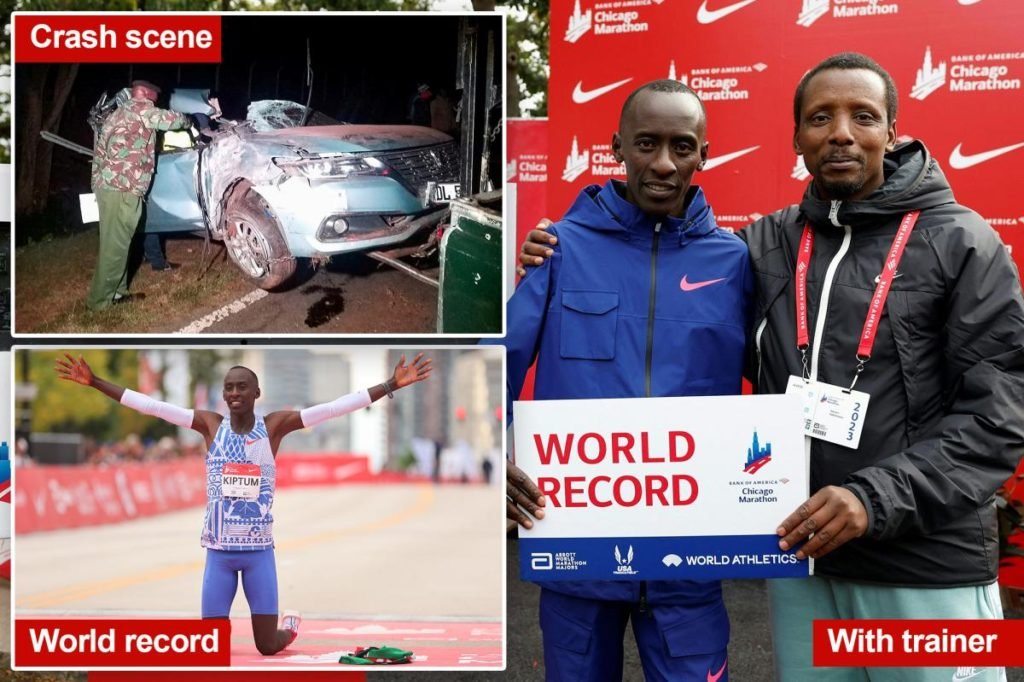 Marathon world record-holder Kelvin Kiptum, 24, killed along with coach in car crash - New York Post
