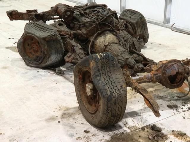 Rusty car pulled from NC creek linked to men missing in 1982 - WRAL News