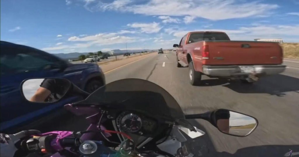 Texas man arrested after alleged motorcycle sprint from Colorado Springs to Denver in 20 minutes - CBS Colardo