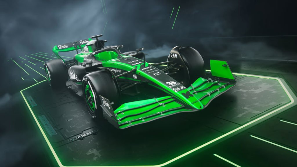 Stake F1 Team Kick Sauber reveal 2024 car in bright green and black livery - Autoblog