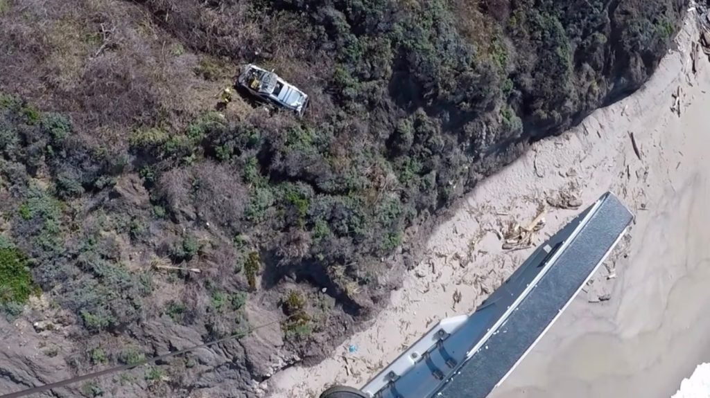 Man rescued 2 days after car rolls down Big Sur cliffside - ABC News