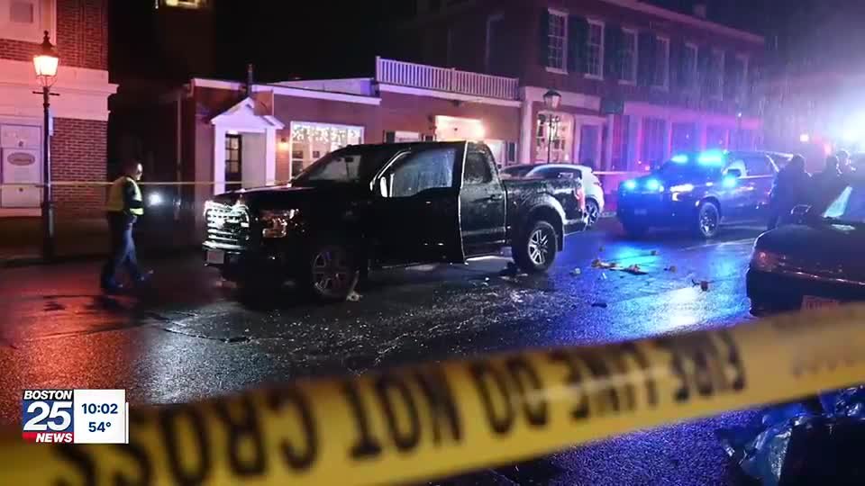 DA: Woman dies after being struck by pickup truck in Newburyport - Boston 25 News